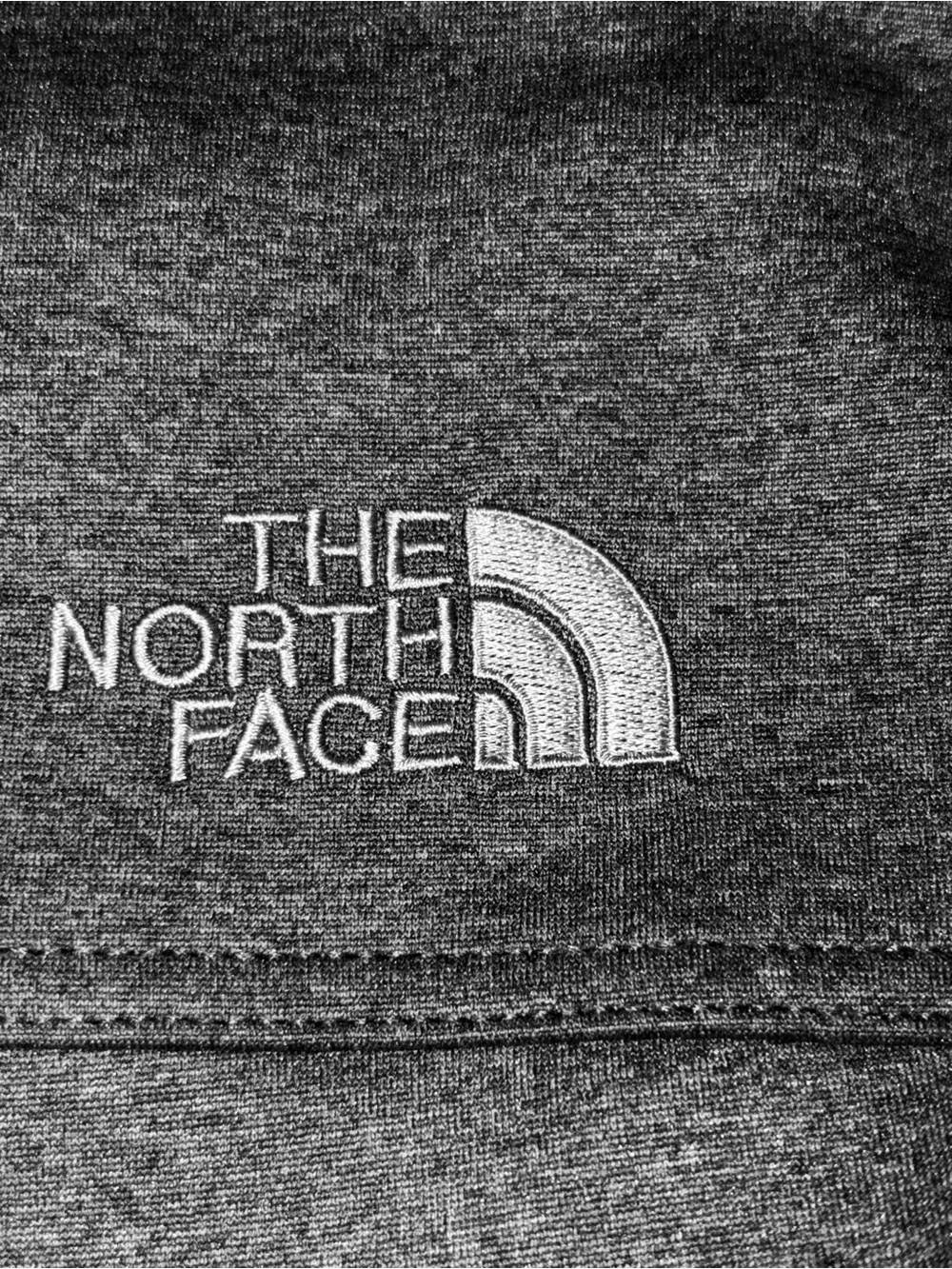 The North Face jacket weather resistant fleece lined charcoal grey zipper XL